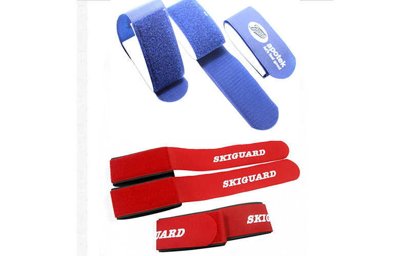 magické pásky Ski Straps s logem