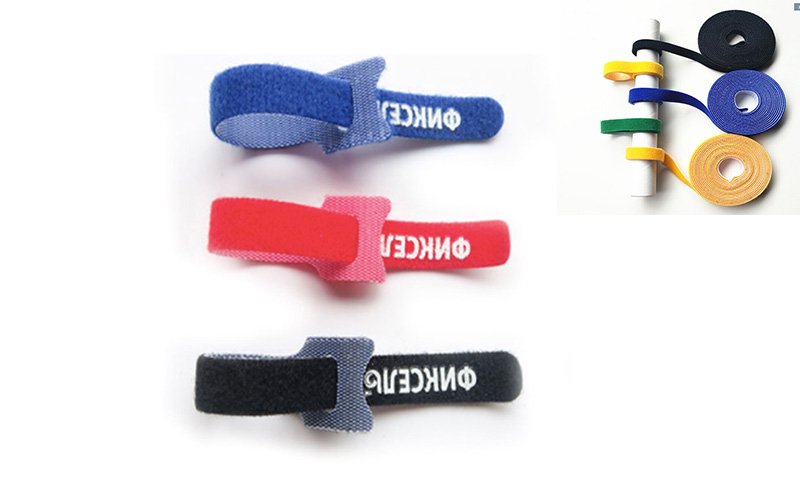 Nízkoprofilová kabelová spona se suchým zipem