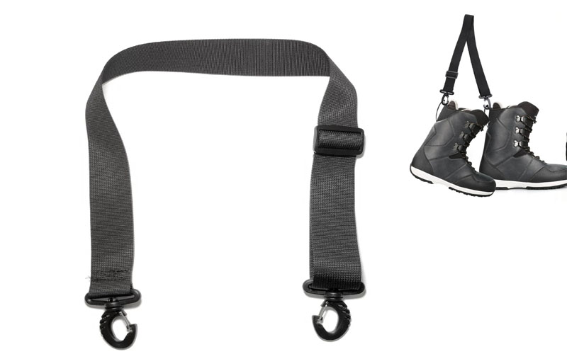 lyžařský nosič popruh snowboard ramenní sling vodítko