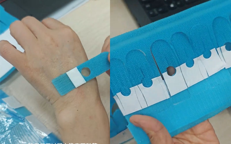 fixační zařízení pro infuzní trubice, háček a smyčka, fixační zařízení pro lékařské katetry