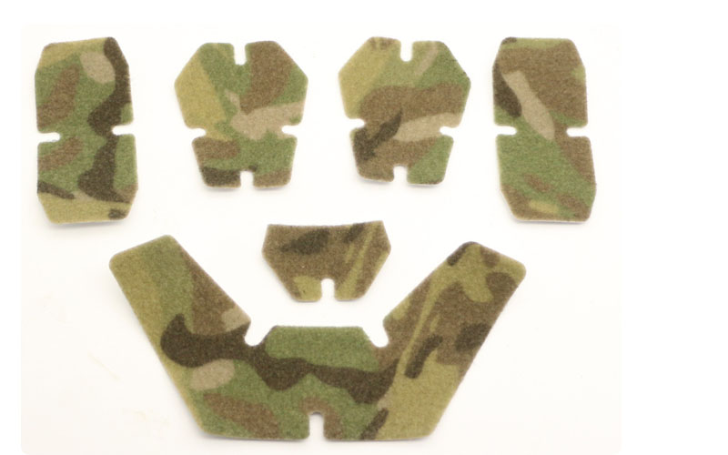 Přilby Patches High-Cut hák a smyčka upevnění