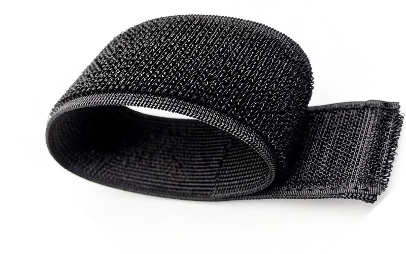 elastický nylonový hák a smyčka suchý zip pás s sponou