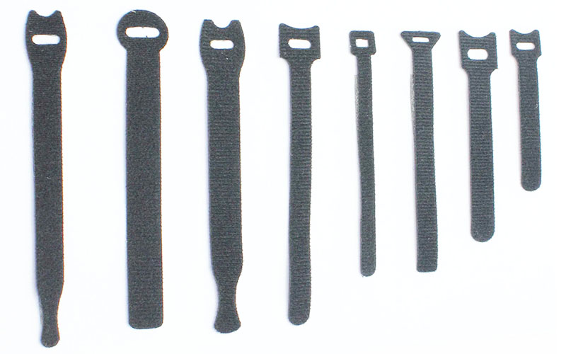 háček a smyčka suchý zip kabel zábaly pro prodlužovací kabely
