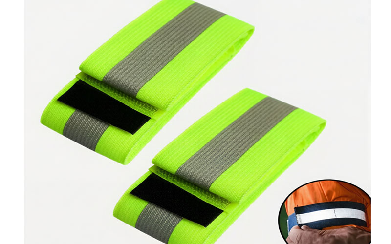 elastický odrazivý pás s krokodýlím závěsem