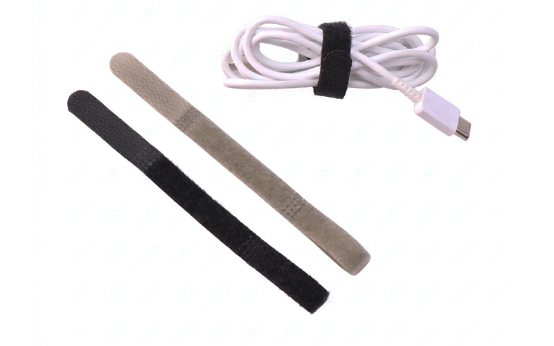 háček a smyčka suchý zip stůl kabel grommets